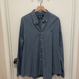 Ralph Lauren Jean Button Up XXL